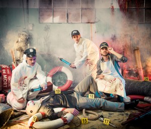 Photo événementielle du Festival du Quai du Polar. "Amazing Studio" réalisée par le Studio "Le Carré"